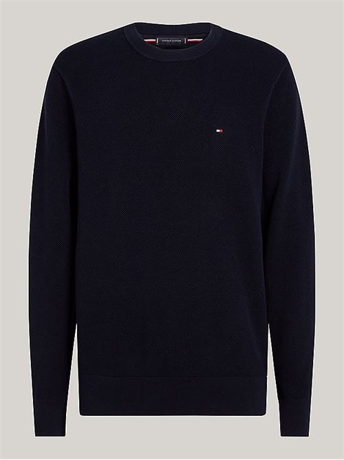 essential structure crew neck TOMMY HILFIGER | MW0MW36347DW5